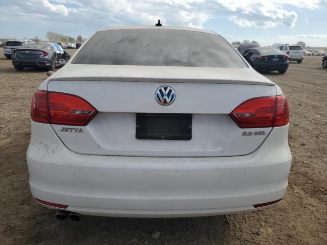 3VWLX7AJ1DM404241 - 2013 VOLKSWAGEN JETTA SEL WHITE photo 6