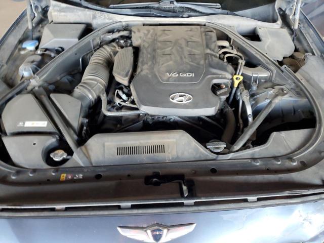 KMHGN4JE1FU039940 - 2015 HYUNDAI GENESIS 3.8L 蓝色 照片 11