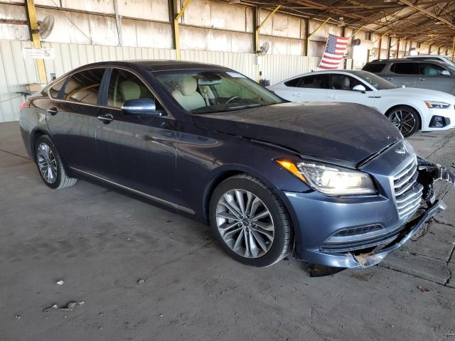 KMHGN4JE1FU039940 - 2015 HYUNDAI GENESIS 3.8L 蓝色 照片 4