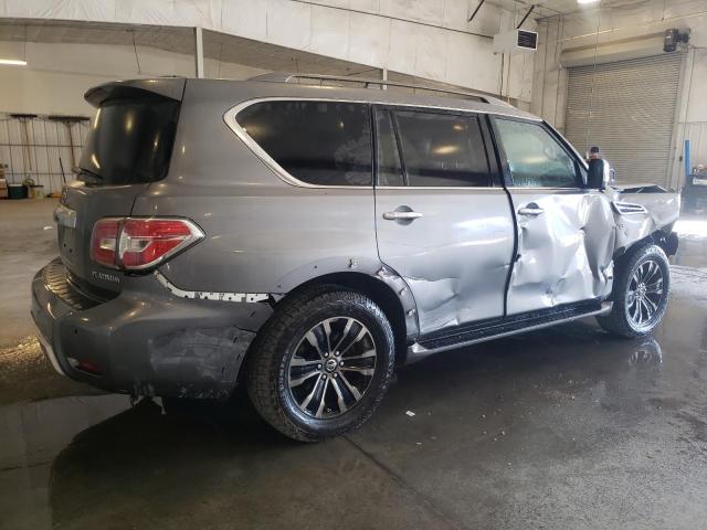 JN8AY2NE1H9707598 - 2017 NISSAN ARMADA PLATINUM GRAY photo 3