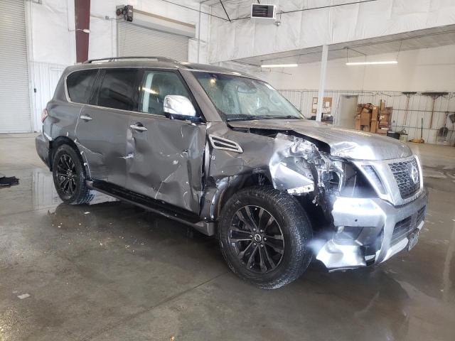 JN8AY2NE1H9707598 - 2017 NISSAN ARMADA PLATINUM GRAY photo 4