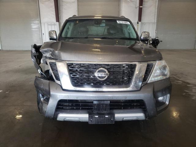 JN8AY2NE1H9707598 - 2017 NISSAN ARMADA PLATINUM GRAY photo 5
