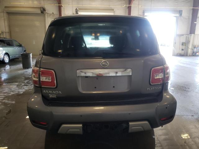 JN8AY2NE1H9707598 - 2017 NISSAN ARMADA PLATINUM GRAY photo 6