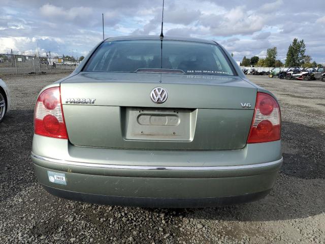 WVWRH63B02P302592 - 2002 VOLKSWAGEN PASSAT GLX Կանաչ լուսանկար 6