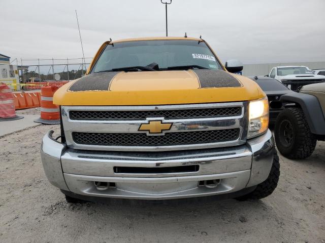 1GCPKSE72CF187902 - 2012 CHEVROLET SILVERADO K1500 LT YELLOW photo 5