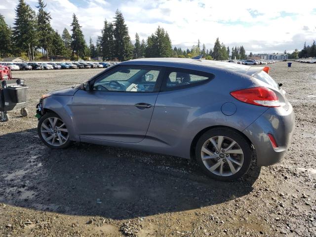 KMHTC6AD2GU265798 - 2016 HYUNDAI VELOSTER GRAY photo 2