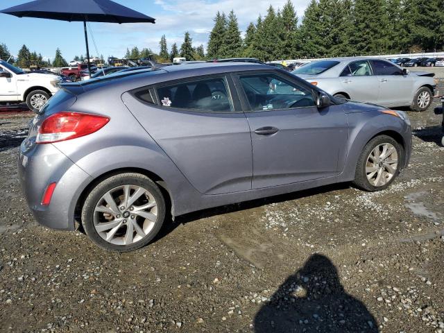 KMHTC6AD2GU265798 - 2016 HYUNDAI VELOSTER GRAY photo 3