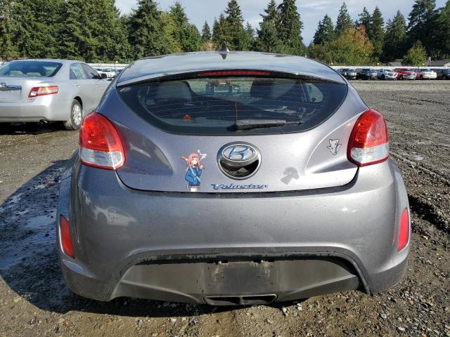 KMHTC6AD2GU265798 - 2016 HYUNDAI VELOSTER GRAY photo 6