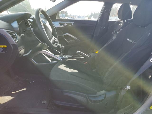 KMHTC6AD2GU265798 - 2016 HYUNDAI VELOSTER GRAY photo 7