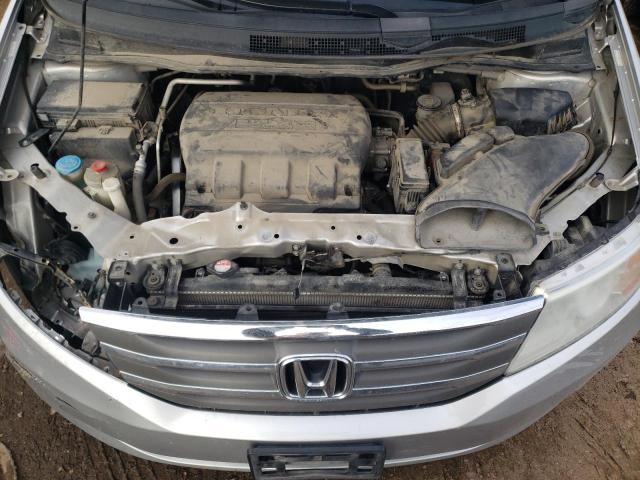 5FNRL5H64CB090151 - 2012 HONDA ODYSSEY EXL SILVER photo 12