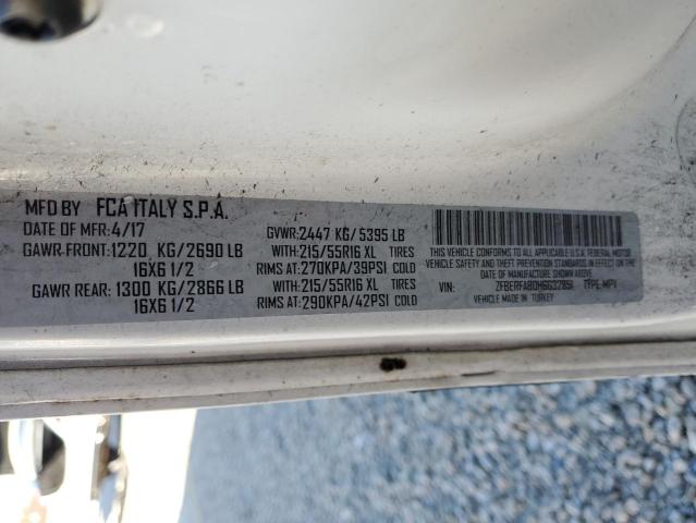 ZFBERFAB0H6G32851 - 2017 RAM PROMASTER WHITE photo 14