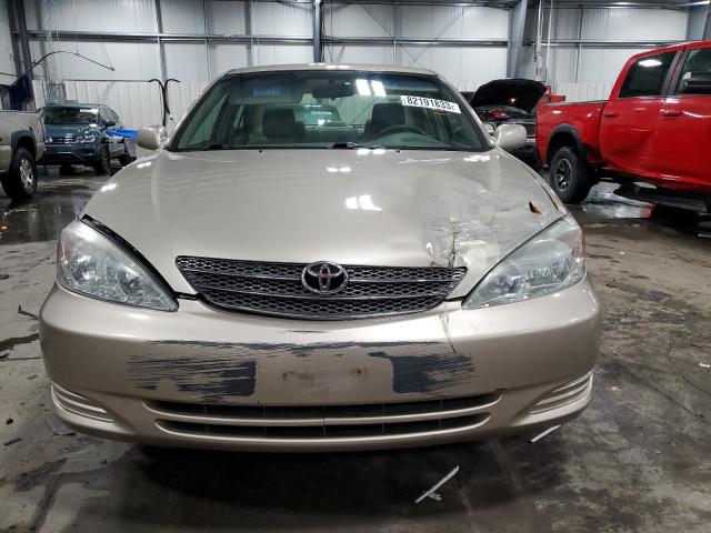 4T1BE32K83U201695 - 2003 TOYOTA CAMRY LE CREAM photo 5