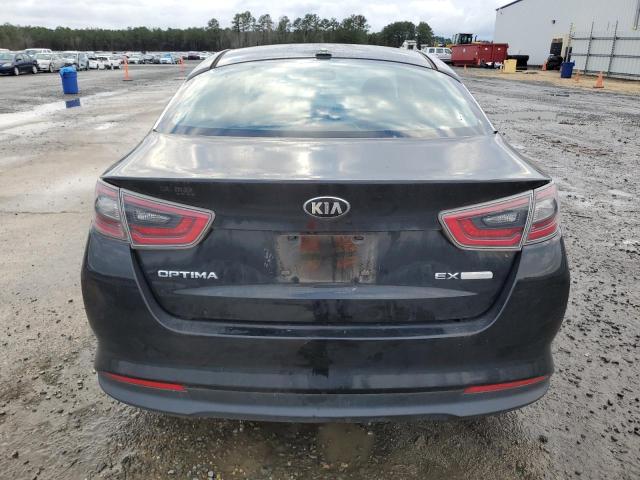 KNAGN4AD7F5091219 - 2015 KIA OPTIMA HYBRID BLUE photo 6