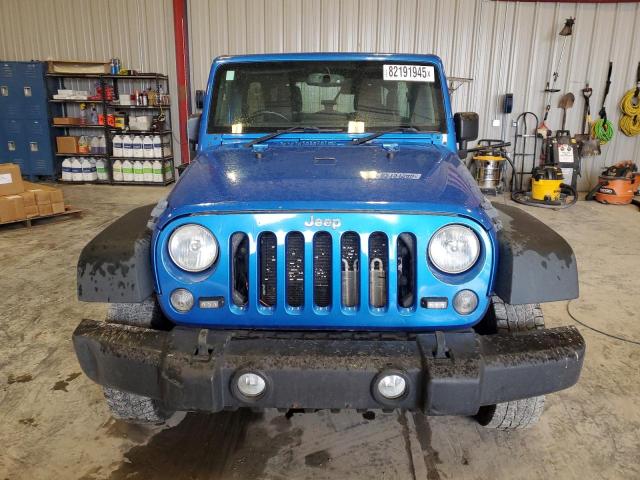 1C4BJWKG2FL630922 - 2015 JEEP WRANGLER U SPORT Blau Foto 5