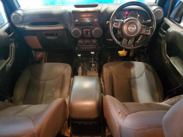 1C4BJWKG2FL630922 - 2015 JEEP WRANGLER U SPORT Blau Foto 8