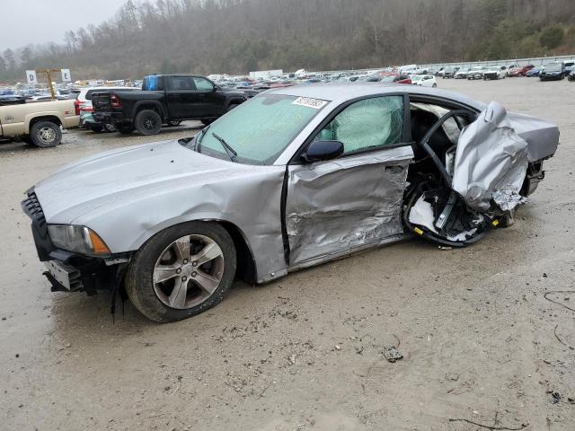 2C3CDXBG1EH339619 - 2014 DODGE CHARGER SE SILVER photo 1