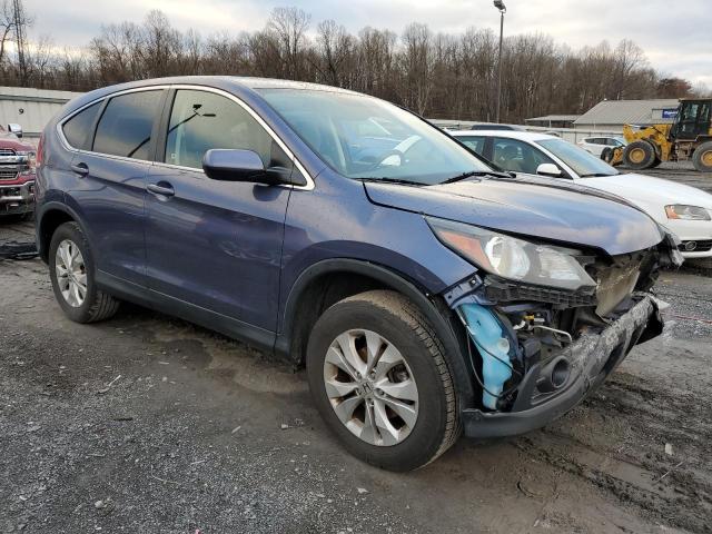 2HKRM4H57EH625007 - 2014 HONDA CR-V EX BLUE photo 4