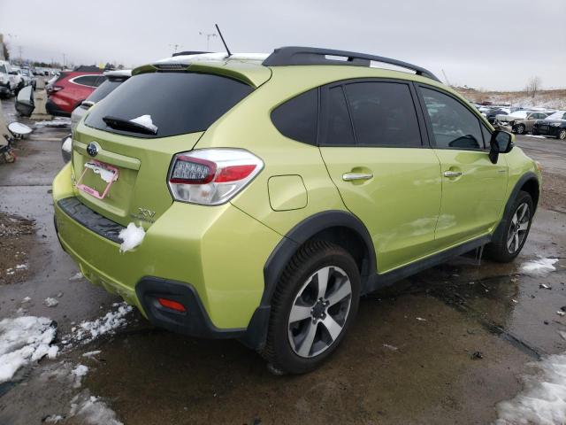 JF2GPBKC9EH263594 - 2014 SUBARU XV CROSSTR 2.0I HYBRID TOURING GREEN photo 3