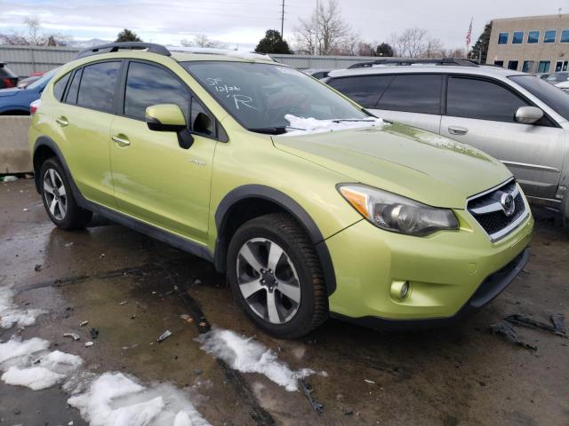 JF2GPBKC9EH263594 - 2014 SUBARU XV CROSSTR 2.0I HYBRID TOURING GREEN photo 4