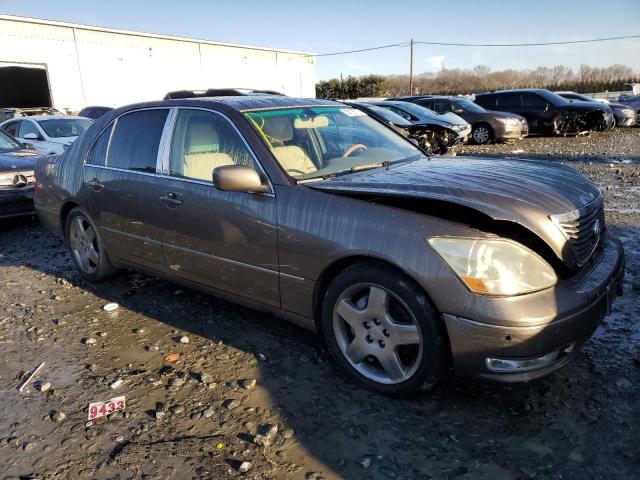 JTHBN36F065044310 - 2006 LEXUS LS 430 BROWN photo 4