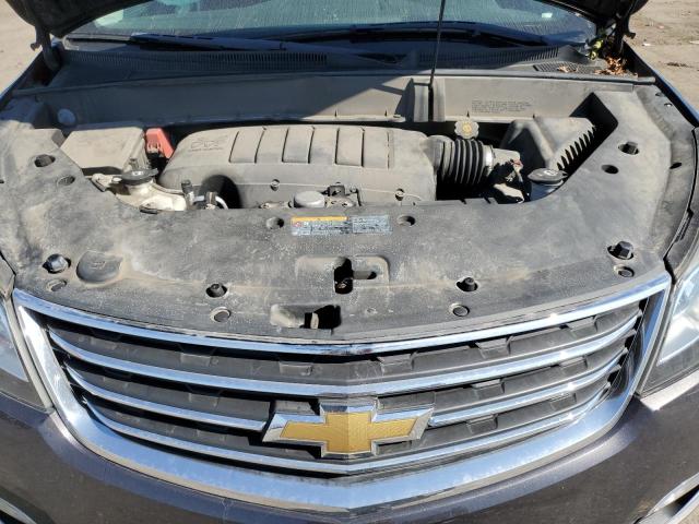 1GNKVGKD5EJ272961 - 2014 CHEVROLET TRAVERSE LT GRAY photo 12