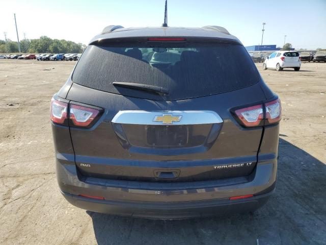 1GNKVGKD5EJ272961 - 2014 CHEVROLET TRAVERSE LT GRAY photo 6