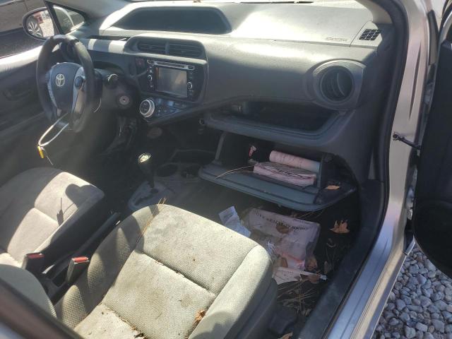 JTDKDTB32F1086789 - 2015 TOYOTA PRIUS C SILVER photo 8