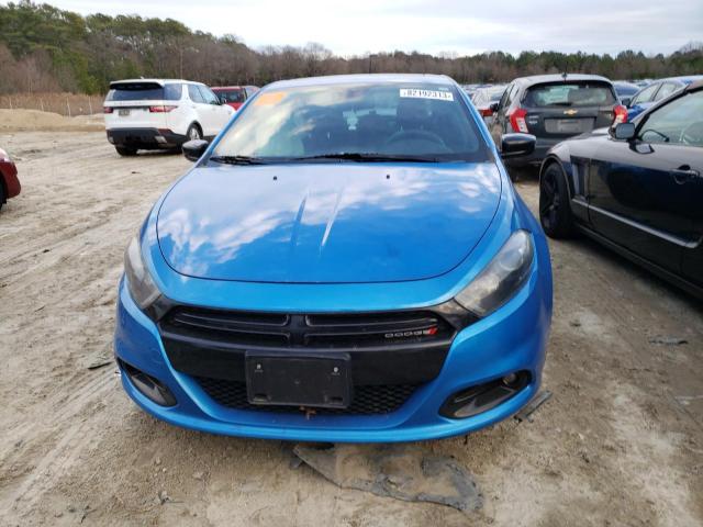 1C3CDFBB3FD242564 - 2015 DODGE DART SXT BLUE photo 5