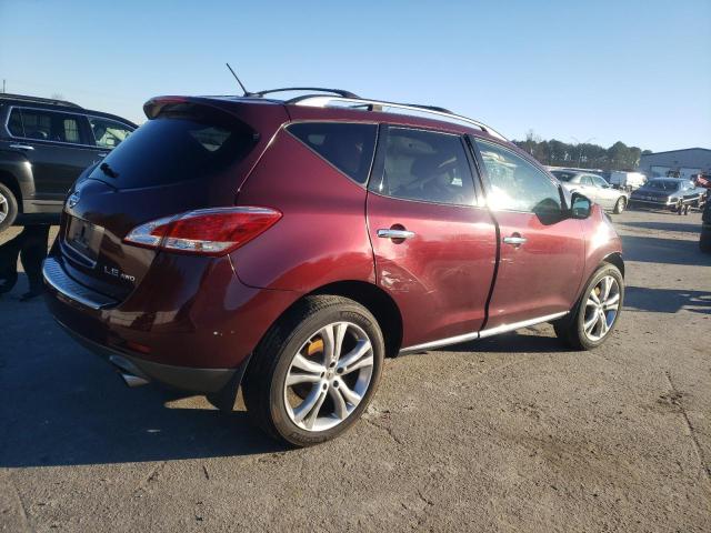 JN8AZ1MW7BW187465 - 2011 NISSAN MURANO S BURGUNDY photo 3