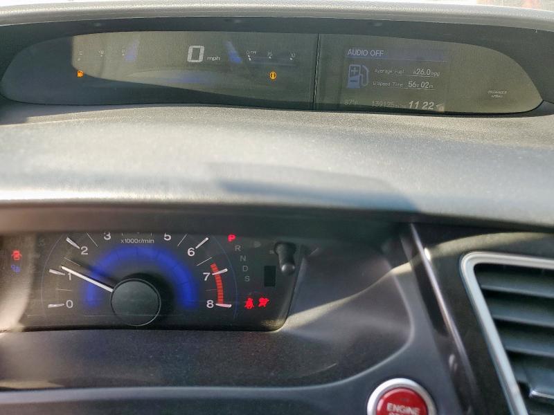 2HGFG3B86EH515731 - 2014 HONDA CIVIC EX WHITE photo 9