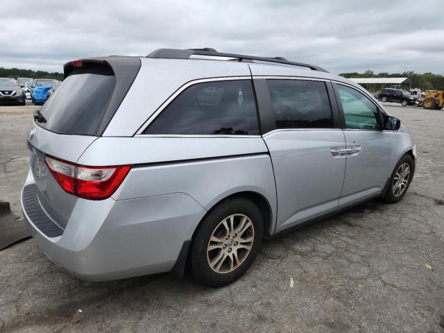 5FNRL5H40DB005175 - 2013 HONDA ODYSSEY EX SILVER photo 3
