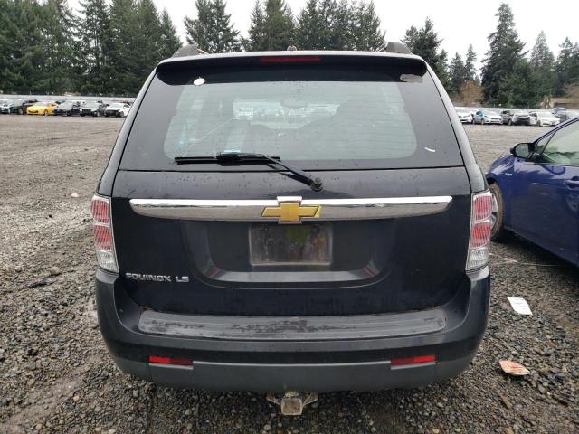 2CNDL13F486326350 - 2008 CHEVROLET EQUINOX LS BLACK photo 6