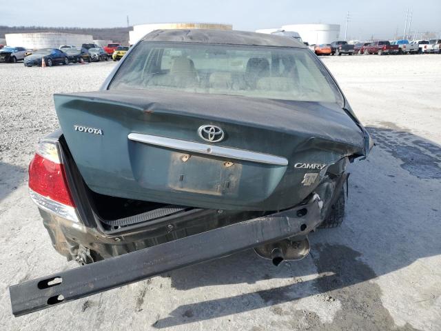 4T1BE32K65U072553 - 2005 TOYOTA CAMRY LE TEAL photo 6