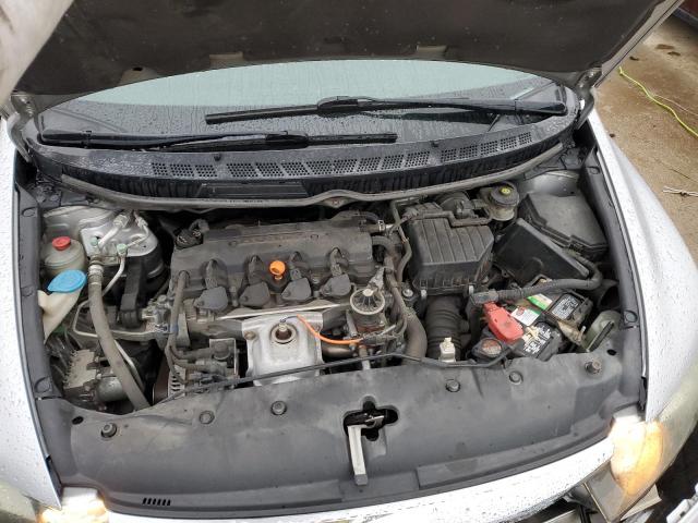19XFA1F92AE011349 - 2010 HONDA CIVIC EXL ვერცხლისფერი ფოტო 11