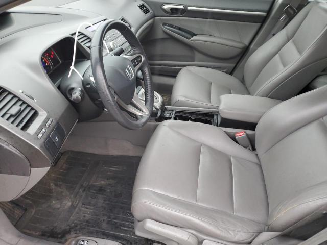 19XFA1F92AE011349 - 2010 HONDA CIVIC EXL ვერცხლისფერი ფოტო 7