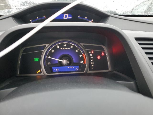 19XFA1F92AE011349 - 2010 HONDA CIVIC EXL ვერცხლისფერი ფოტო 9