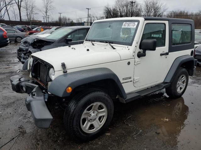 1J4AA2D15AL133928 - 2010 JEEP WRANGLER SPORT WHITE photo 1