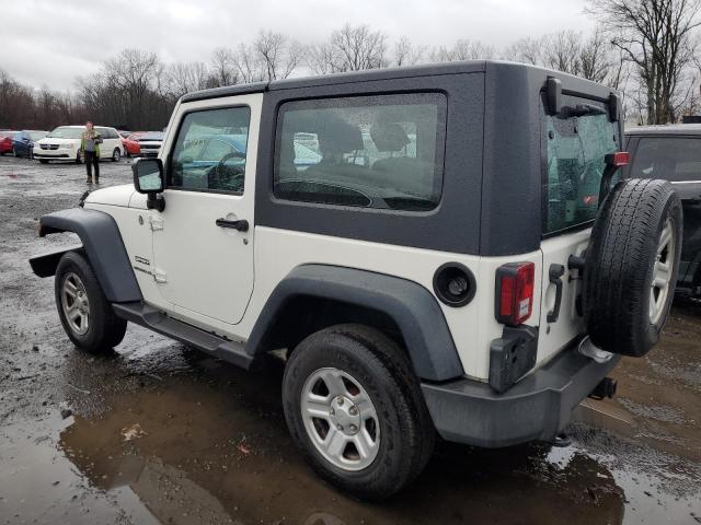 1J4AA2D15AL133928 - 2010 JEEP WRANGLER SPORT WHITE photo 2