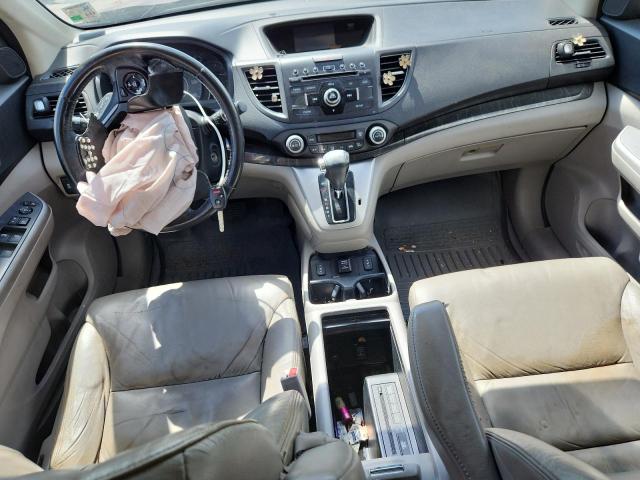 5J6RM4H72CL004942 - 2012 HONDA CR-V EXL BURGUNDY photo 8