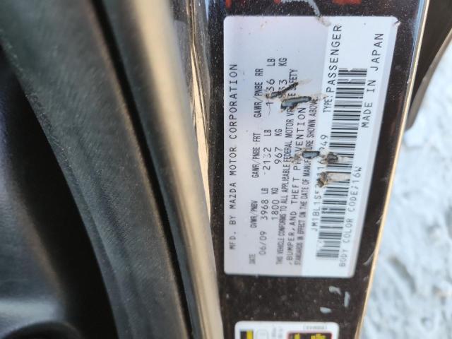 JM1BL1SF2A1164949 - 2010 MAZDA 3 I BLACK photo 12
