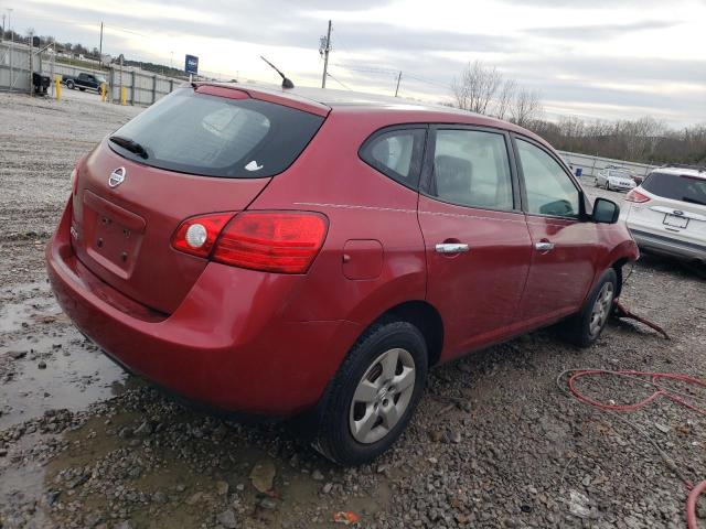 JN8AS5MTXAW013468 - 2010 NISSAN ROGUE S RED photo 3