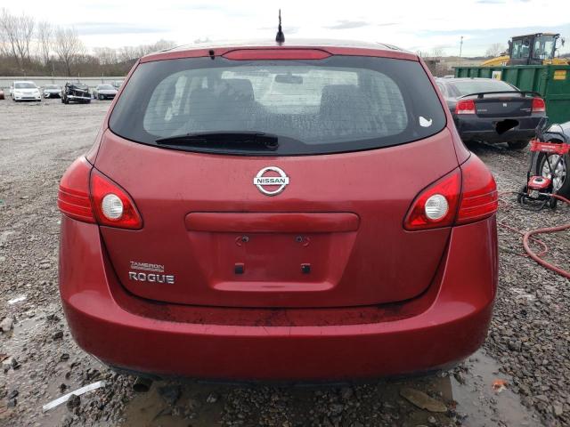 JN8AS5MTXAW013468 - 2010 NISSAN ROGUE S RED photo 6