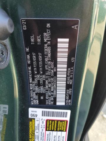 5TDBRKEC6MS030233 - 2021 TOYOTA SIENNA LE 绿色 照片 13