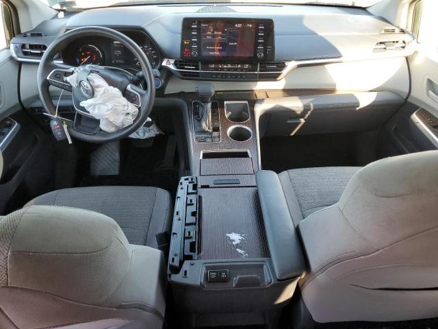 5TDBRKEC6MS030233 - 2021 TOYOTA SIENNA LE 绿色 照片 8