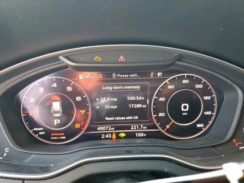 WA1CNAFY9K2113108 - 2019 AUDI Q5 PRESTIGE Weiß Foto 9