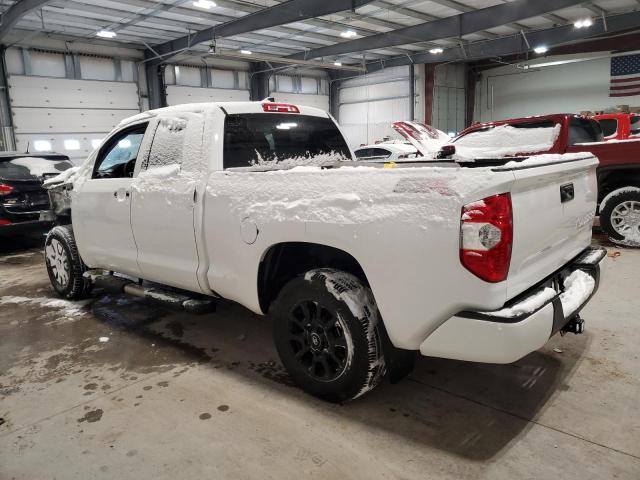 5TFUY5F13MX995376 - 2021 TOYOTA TUNDRA DOUBLE CAB SR/SR5 WHITE photo 2