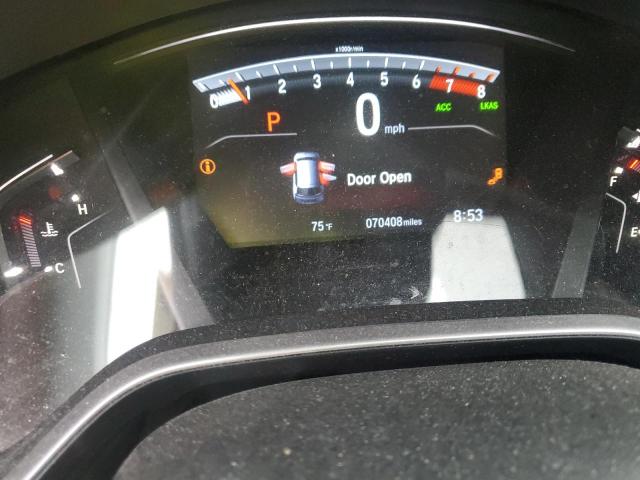 5J6RW1H52JL017064 - 2018 HONDA CR-V EX თეთრი ფოტო 9