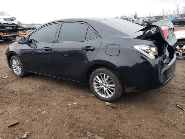 5YFBURHEXFP238261 - 2015 TOYOTA COROLLA L BLACK photo 2