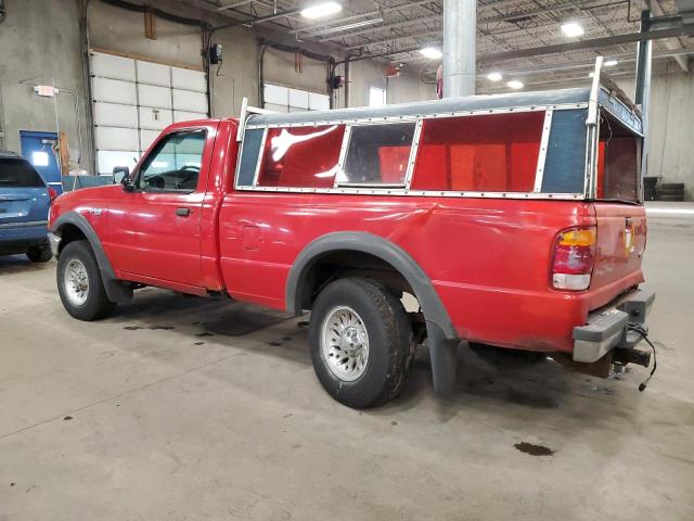 1FTYR11V6XPA37077 - 1999 FORD RANGER RED photo 2