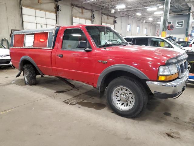 1FTYR11V6XPA37077 - 1999 FORD RANGER RED photo 4